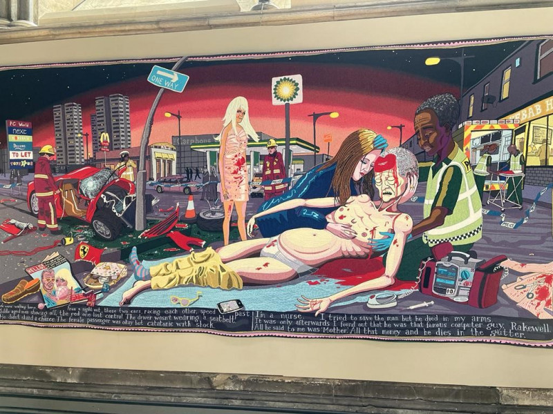 Salisbury Cathedral Exhibits Grayson Perry Tapestries Sarum College